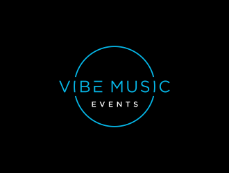 Vibe Music Events logo design by ammad
