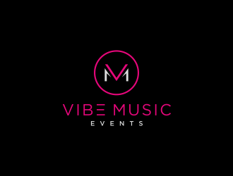 Vibe Music Events logo design by ammad