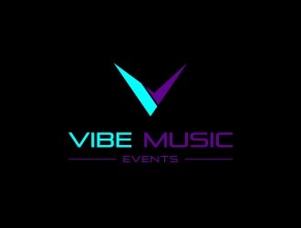 Vibe Music Events logo design by mcocjen