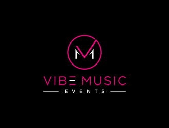 Vibe Music Events logo design by ammad