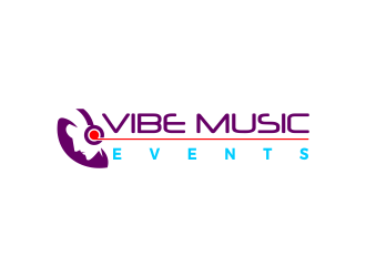 Vibe Music Events logo design by SmartTaste