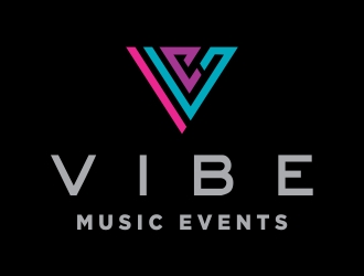 Vibe Music Events logo design by cikiyunn
