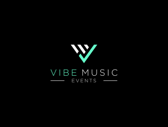 Vibe Music Events logo design by haidar