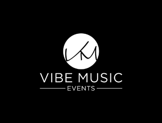 Vibe Music Events logo design by johana