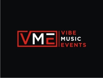 Vibe Music Events logo design by bricton
