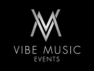 Vibe Music Events logo design by SteveQ