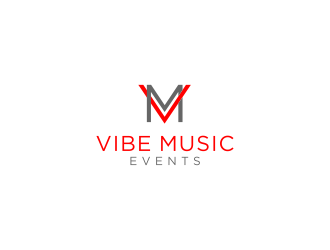 Vibe Music Events logo design by ammad