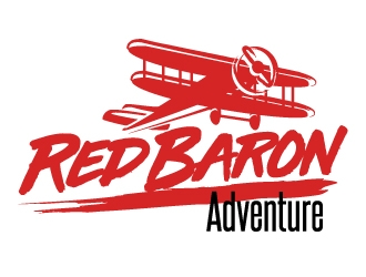 Red Baron Adventure logo design by jaize