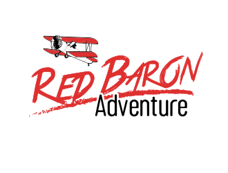 Red Baron Adventure logo design by BeDesign