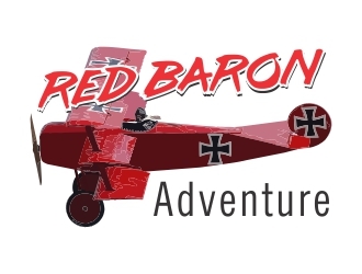 Red Baron Adventure logo design by crearts