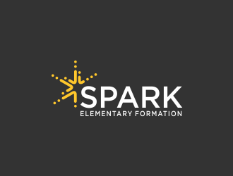 Spark Elementary Formation logo design by L E V A R