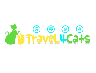 Travel4Cats logo design by kunejo