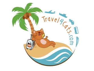 Travel4Cats Logo Design