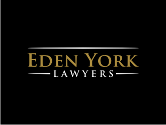 Eden York Lawyers logo design by nurul_rizkon