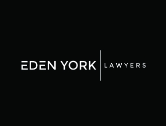 Eden York Lawyers logo design by Louseven