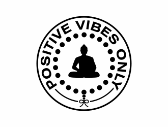Positive Vibes Only logo design by agus