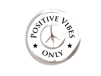 Positive Vibes Only logo design by 35mm