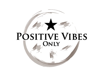 Positive Vibes Only logo design by 35mm