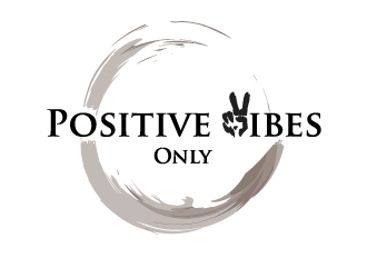 Positive Vibes Only logo design by 35mm