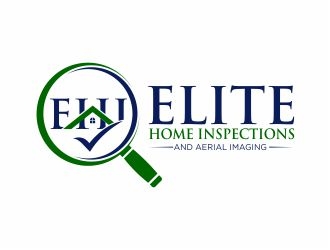 Elite Home Inspections and Aerial Imaging logo design by 48art