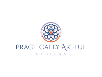 Practically Artful Designs logo design by oke2angconcept