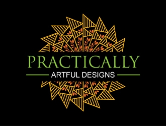 Practically Artful Designs logo design by MAXR