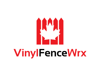 Vinyl Fence Wrx  logo design by lexipej