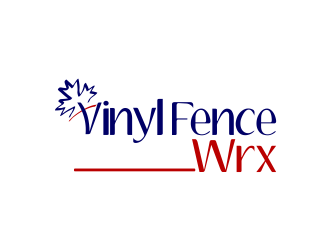 Vinyl Fence Wrx  logo design by ROSHTEIN