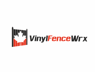Vinyl Fence Wrx  logo design by serprimero