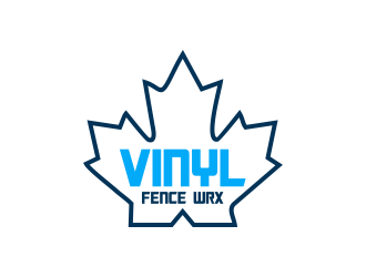 Vinyl Fence Wrx  logo design by qqdesigns