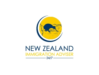 24/7/New Zealand Immigration Adviser logo design by BaneVujkov