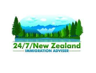 24/7/New Zealand Immigration Adviser logo design by uttam