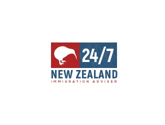 24/7/New Zealand Immigration Adviser logo design by jhanxtc