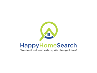 HappyHomeSearch logo design by hoqi