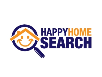 HappyHomeSearch logo design by moomoo