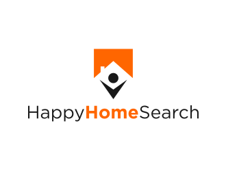 HappyHomeSearch logo design by superiors