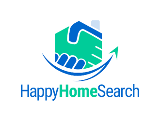 HappyHomeSearch logo design by Coolwanz