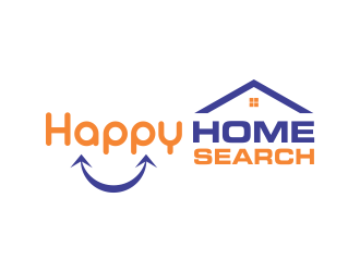HappyHomeSearch logo design by tukangngaret
