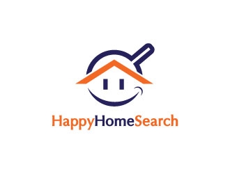 HappyHomeSearch logo design by Webphixo
