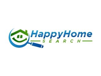 HappyHomeSearch logo design by ChilmiFahruzi