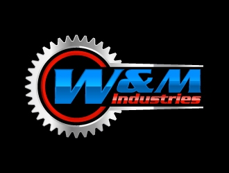 W&M Industries logo design by nexgen