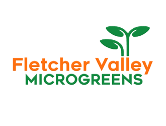 Fletcher Valley Microgreens logo design by megalogos