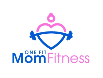 One Fit Mom Fitness logo design by nexgen