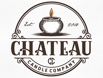 Chateau Candle Company   logo design by Optimus