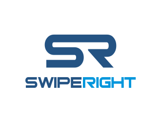 Swipe Right logo design by tukangngaret