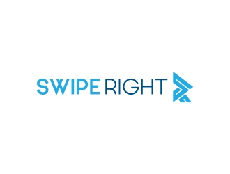 Swipe Right logo design by alxmihalcea