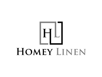 Homey Linen logo design by nurul_rizkon