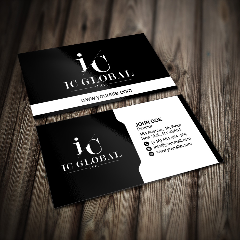 IC Global, Inc. logo design by Kindo