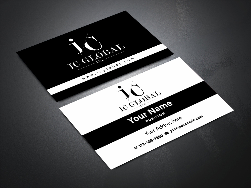 IC Global, Inc. logo design by Al-fath