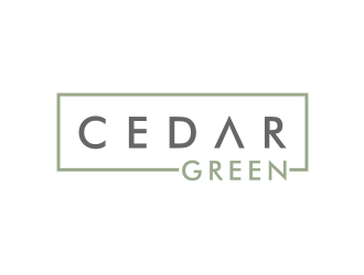 Cedar Green logo design by asyqh